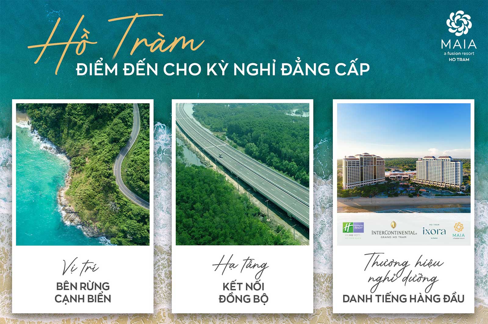 Maia resort ho tram tien ich