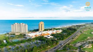 Toàn khu The Grand Hồ Tràm nằm trong khu bảo tồn thiên nhiên Bình Châu - Phước Bửu rộng 11.000 ha