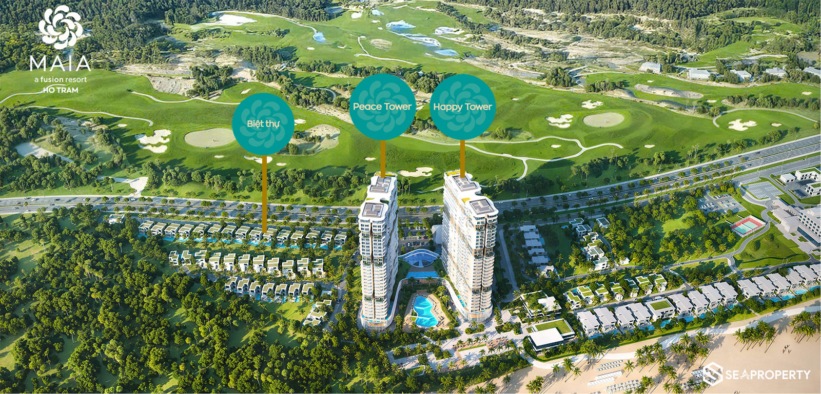 Biet thu Maia Resort Ho Tram
