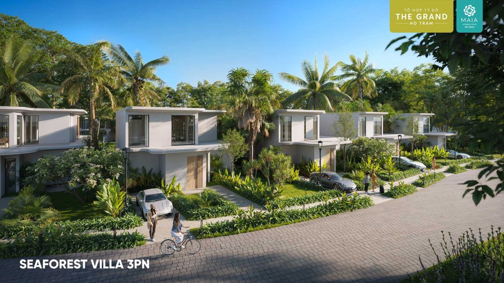Biet thu maia ho tram Seaforest Villa 3 phong ngu 2